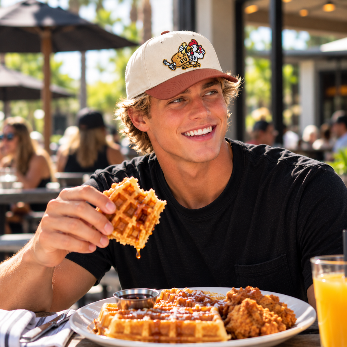 Chicken vs Waffle